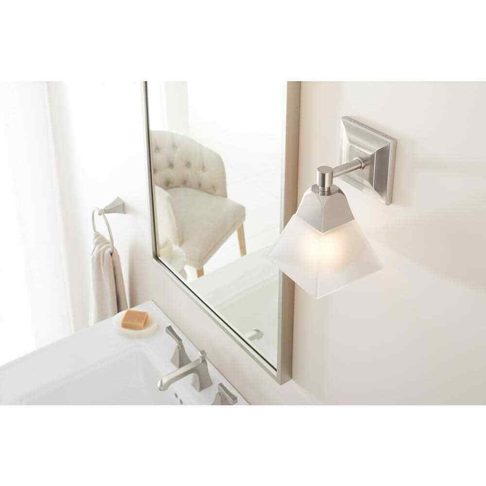 KOHLER Memoirs 1-Light Brushed Nickel Wall Sconce K-23686-SC01-BNL