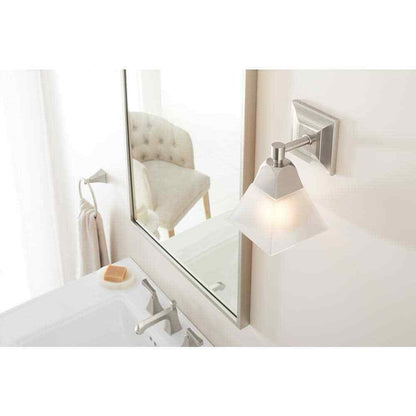 KOHLER Memoirs 1-Light Brushed Nickel Wall Sconce K-23686-SC01-BNL