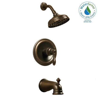 Glacier Bay Irena Single-Handle 6-Spray Tub and Shower Faucet in Polished Chrome