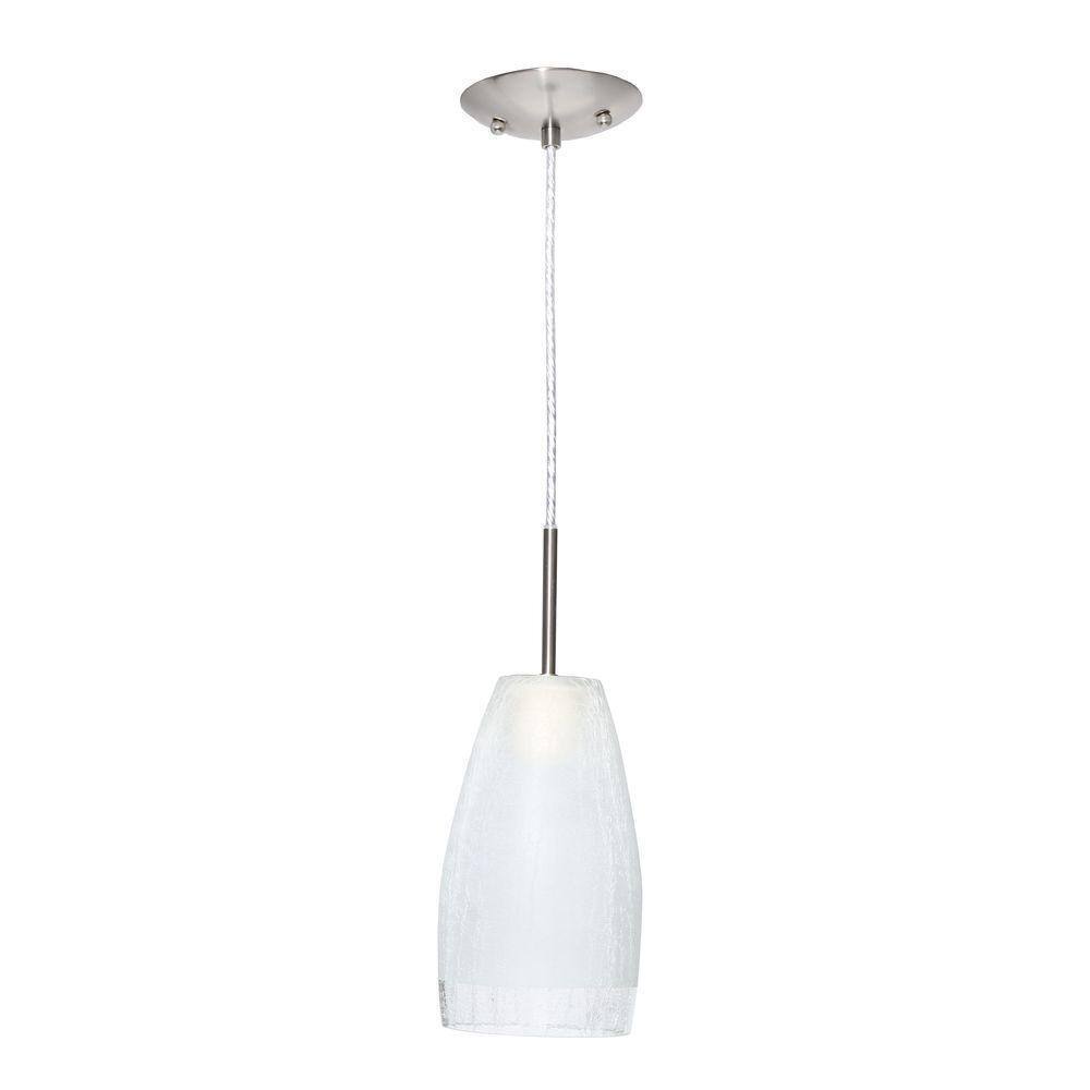 Eglo Crash 1-Light Matte Nickel Hanging/Ceiling Pendant 20599A