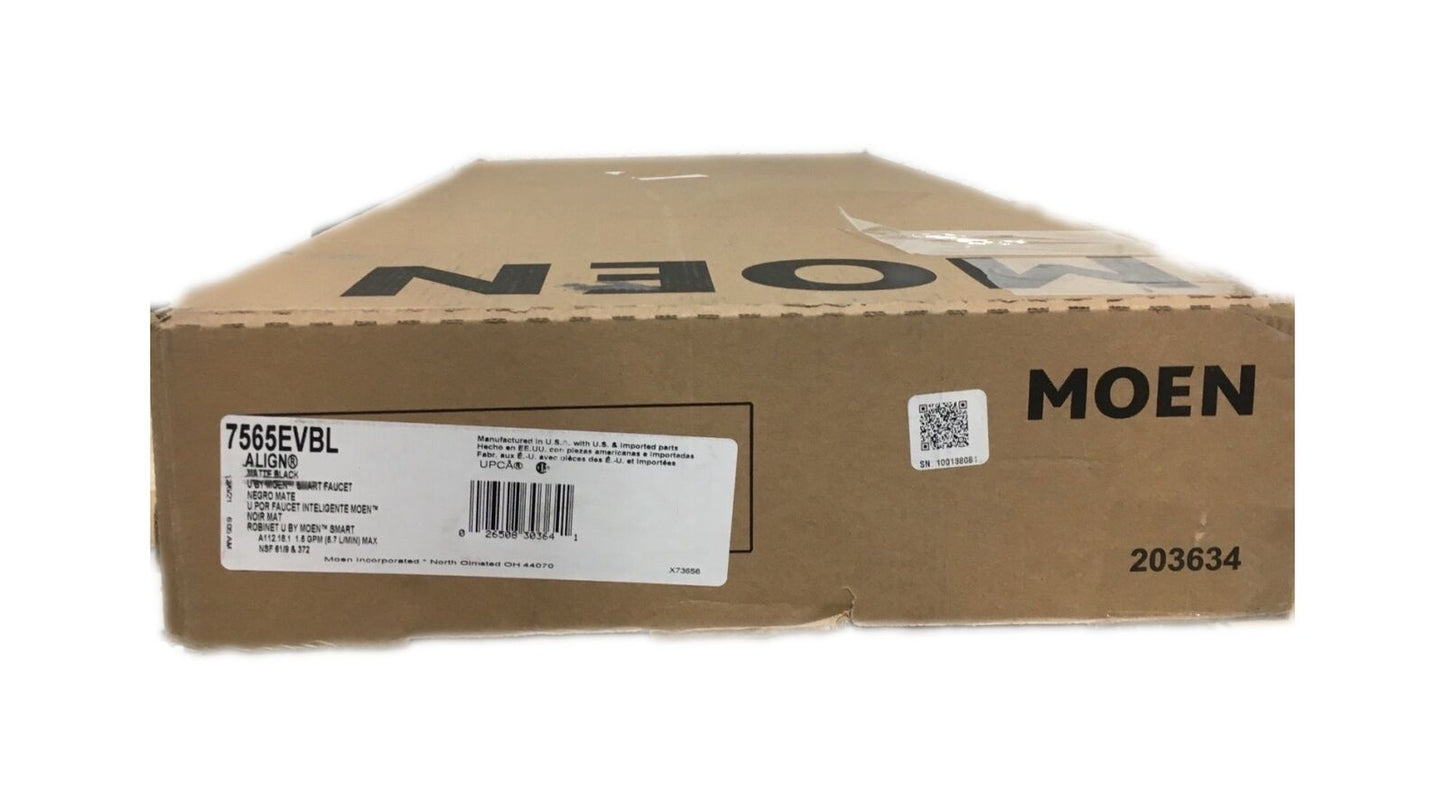 MOEN Align Smart Touchless Pull Down Kitchen Faucet w/ Voice Control Black