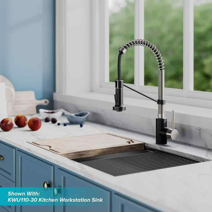 KRAUS Bolden Pull Down Sprayer Kitchen Faucet w/ Dual Function Sprayhead