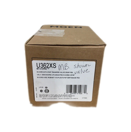 MOEN M-CORE 3-Series Mixing Valve w/ 3 or 6 Function Integrated Transfer Valve