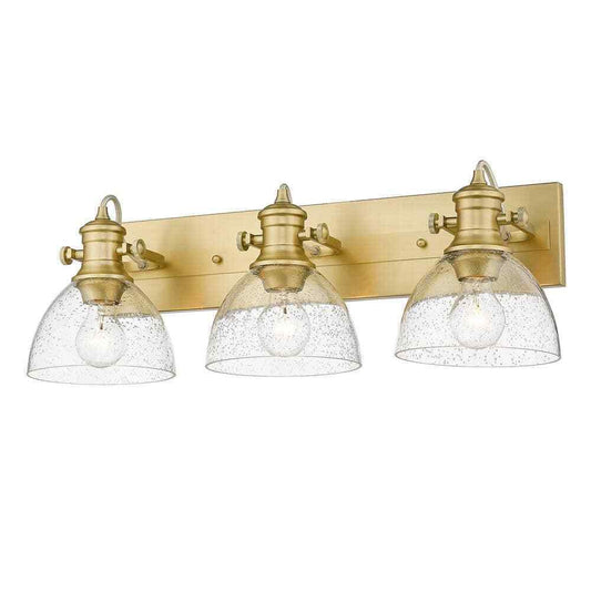 Golden Lighting Hines 23.13 in. Brushed Champagne Bronze Bath Vanity Light
