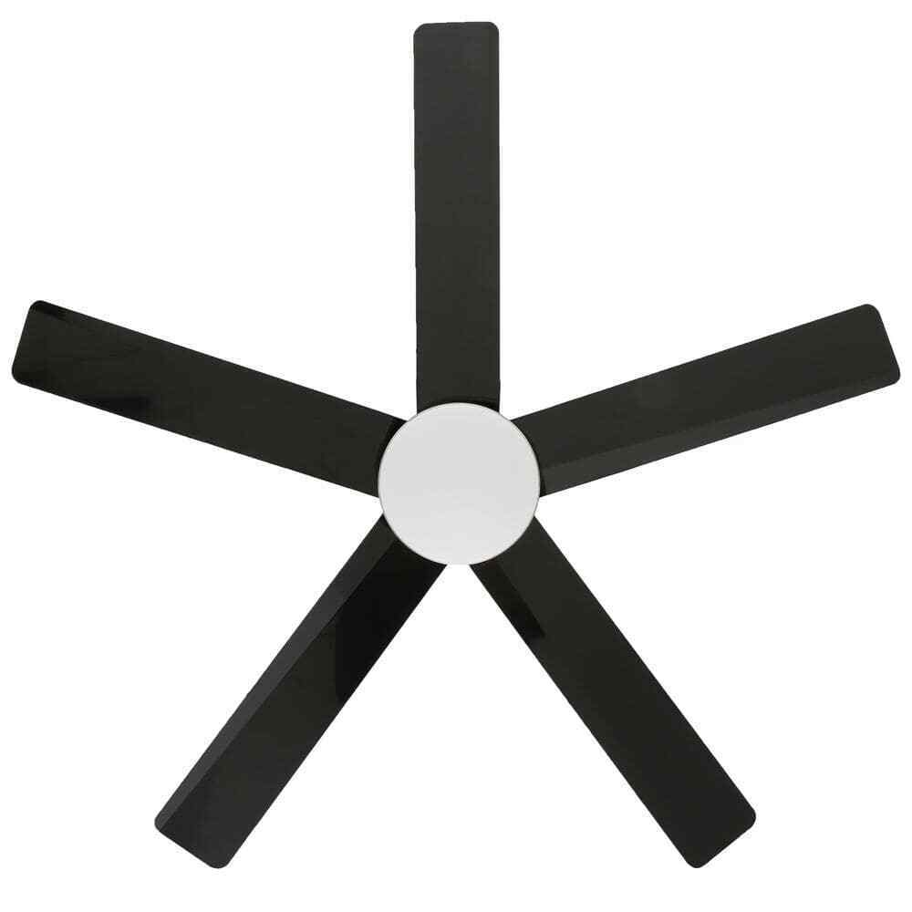 Home Decorators Merwry 52 in. Integrated LED Indoor Brushed Nickel Ceiling Fan