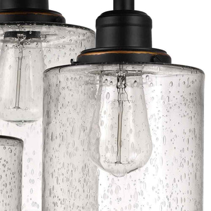 Globe Electric Annecy 3-Light Oil Rubbed Bronze Semi-Flush Mount Light 65904