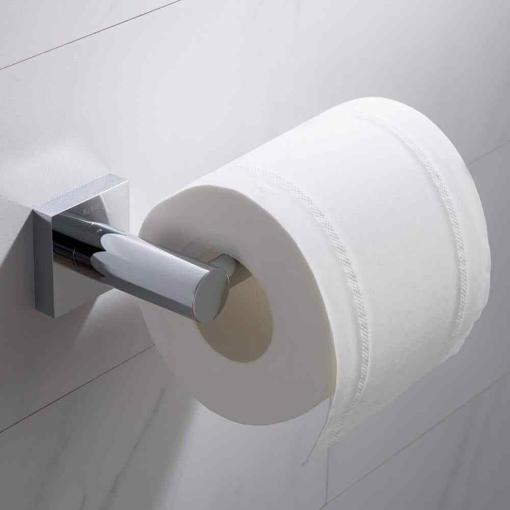 KRAUS Ventus Bathroom Toilet Paper Holder in Chrome KEA-17729CH