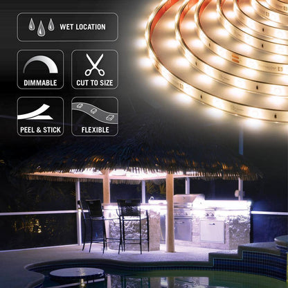 Armacost Lighting RibbonFlex Pro 24-Volt White Outdoor LED Tape Light