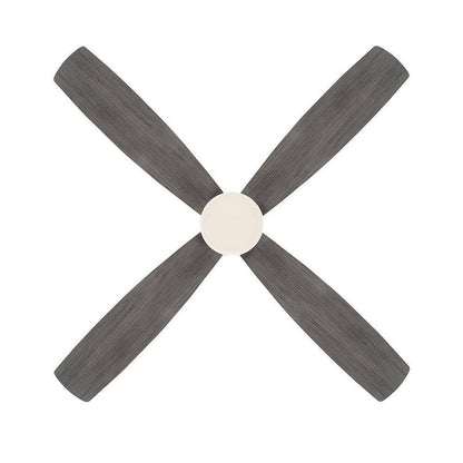 Home Decorators Kitteridge 52 in. LED Indoor Greywood Ceiling Fan w/ Light Kit