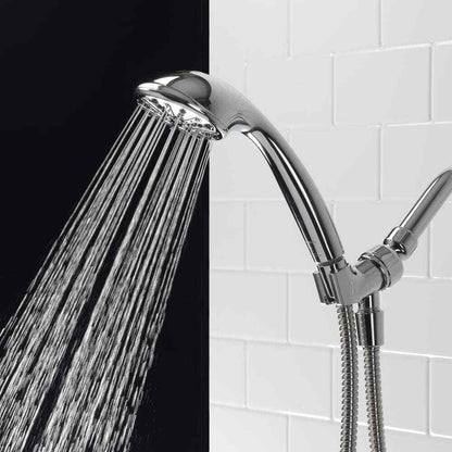 Glacier Bay 1-Spray Wall Mount Handheld Shower Head 1.8 GPM in Chrome