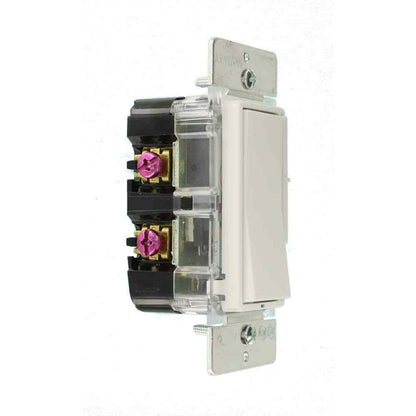 Leviton Decora 600W Single-Pole/3-Way Universal Rocker Slide Dimmer White 3-Pack