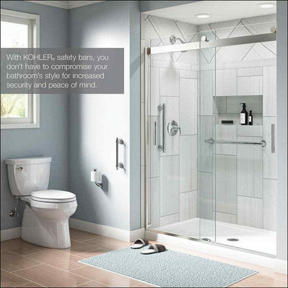 KOHLER Carmichael 9 in. Grab Bar in Polished Chrome K-R27234-CP