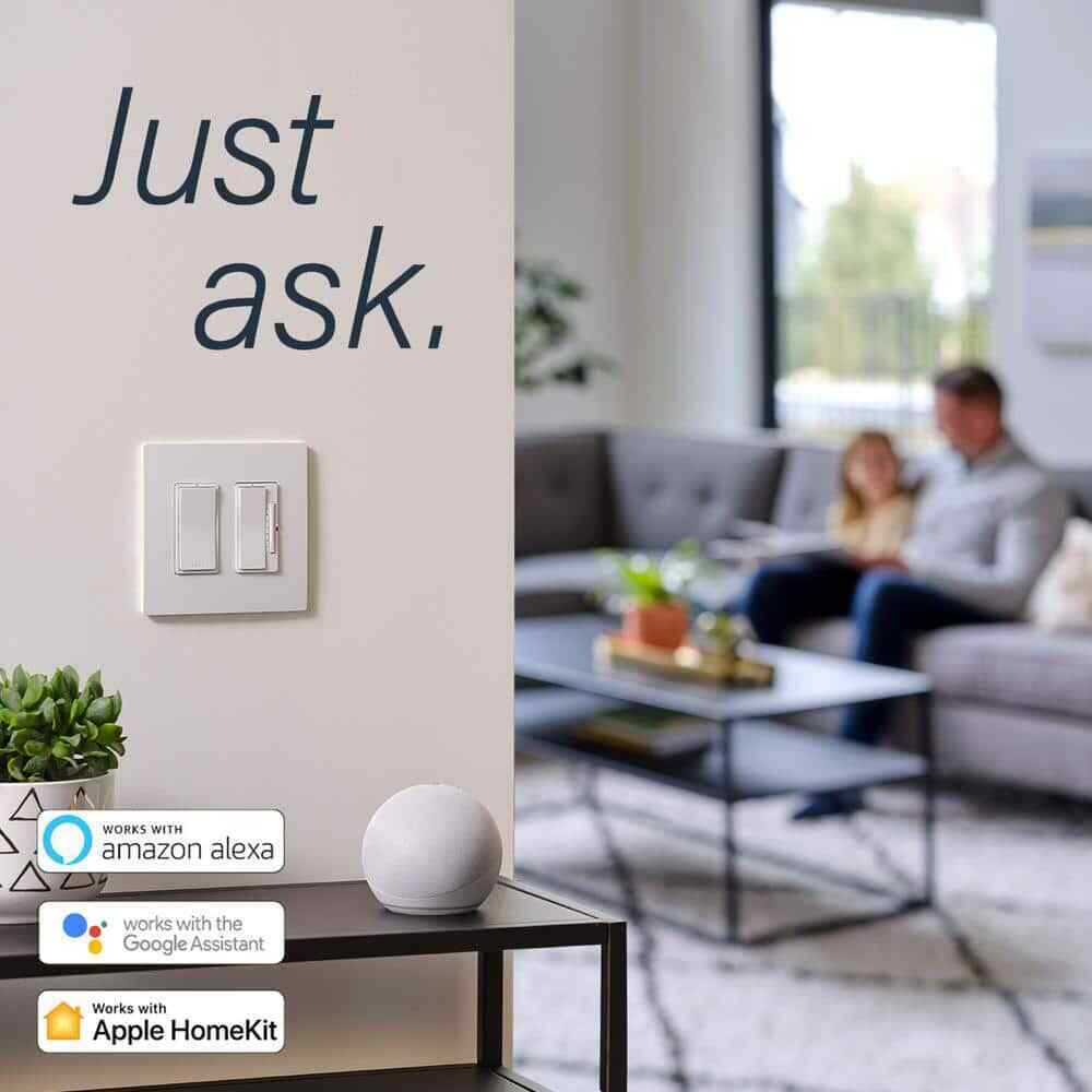 Legrand radiant with Netatmo 20 Amp Decorator Duplex Smart Outlet White