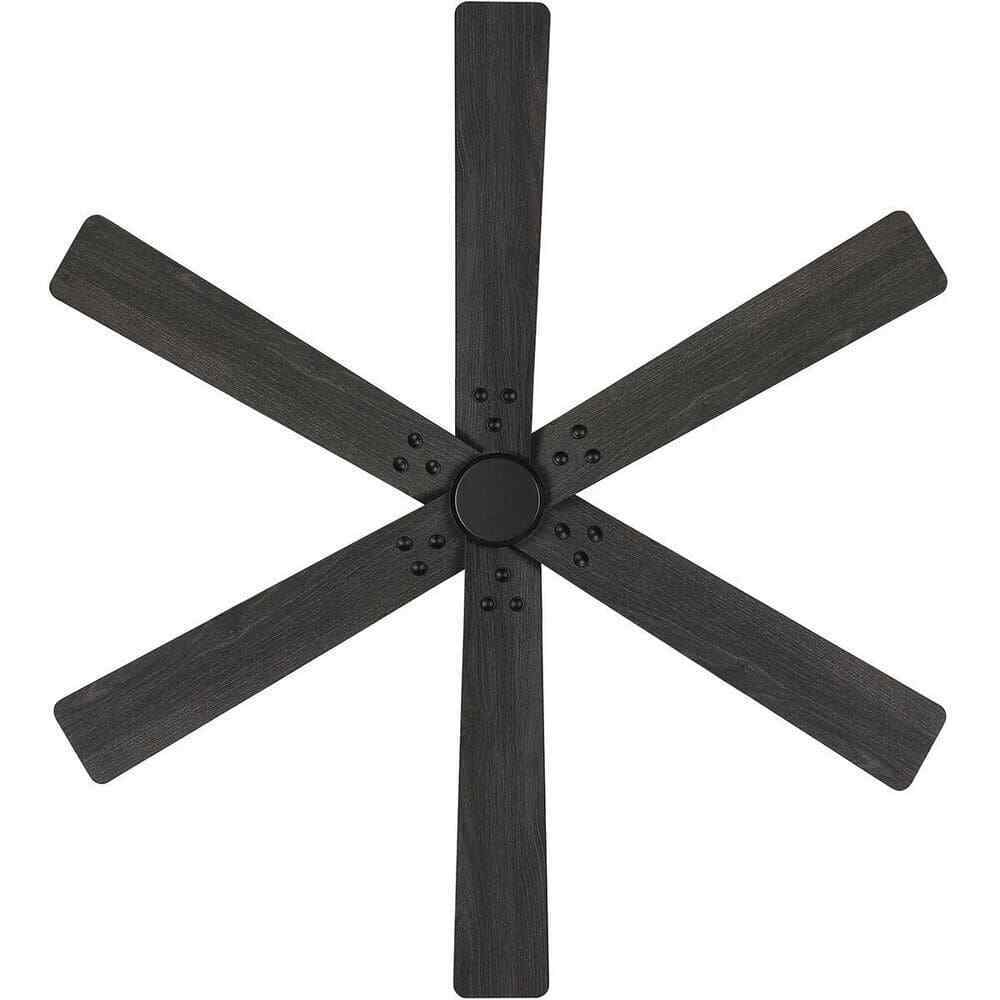 Home Decorators Cortaine 54 in. Indoor/Outdoor Matte Black Ceiling Fan