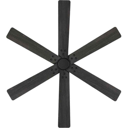 Home Decorators Cortaine 54 in. Indoor/Outdoor Matte Black Ceiling Fan