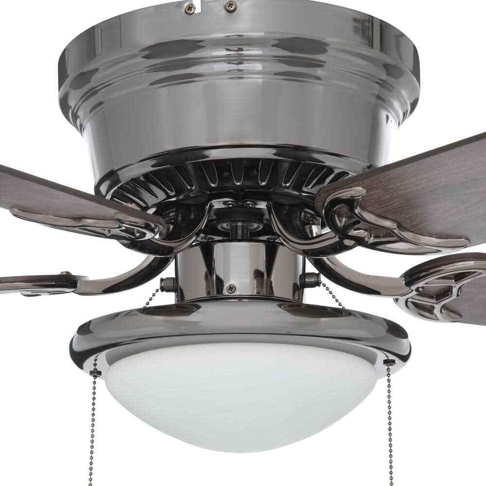 Hugger 52 in. LED Gunmetal Ceiling Fan AL383LED-GM
