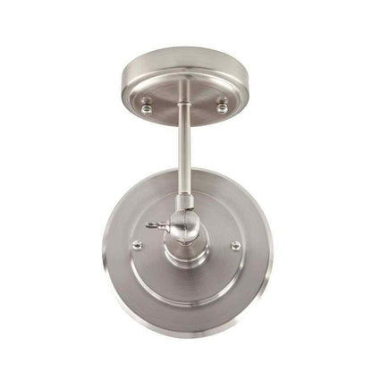 Home Decorators Collection 1-Light Brushed Nickel Wall Sconce