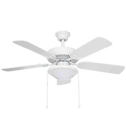 Trice 44 in. LED Matte White Ceiling Fan YG269AP-MWH
