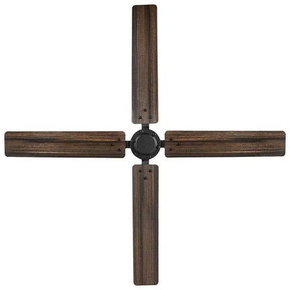 Home Decorators Gatson 60 in. Indoor Matte Black Ceiling Fan w/ DC Motor+Remote