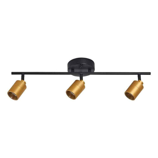 Vidalite 2 ft. 1470 Lumen Brass And Black Modern LED Track Light rotating 3000K
