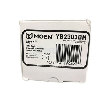 MOEN Glyde Robe Hook in Brushed Nickel YB2303BN