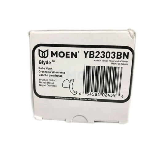 MOEN Glyde Robe Hook in Brushed Nickel YB2303BN