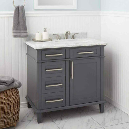 Glacier Bay Builders 8 in. Widespread 2-Handle Bathroom Faucet Brushed Nickel