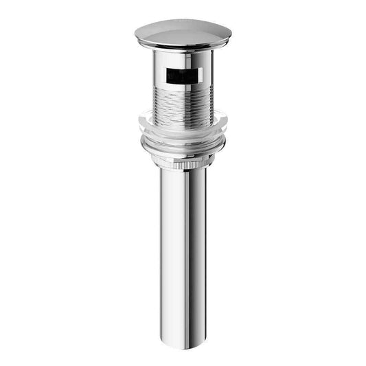 VIGO Bathroom Sink Pop-Up Drain with Overflow in Chrome