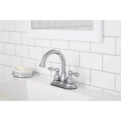 Glacier Bay Mandouri 4 in. Centerset 2-Handle High-Arc Bathroom Faucet in Chrome