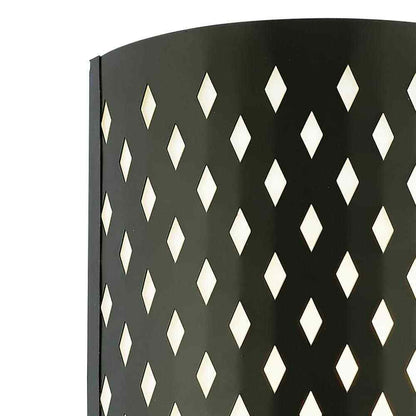 River of Goods Theo 1-Light Matte Black Wall Lantern Sconce Exterior Lighting