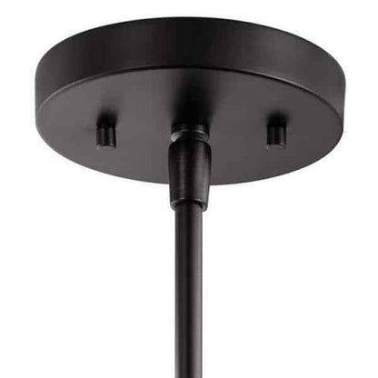 Home Decorators Collection Shelston 13 in. Black Farmhouse Pendant Light Fixture
