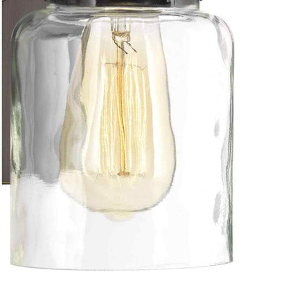 Progress Lighting Calhoun 2-Light Antique Bronze Clear Glass Bath Vanity Light