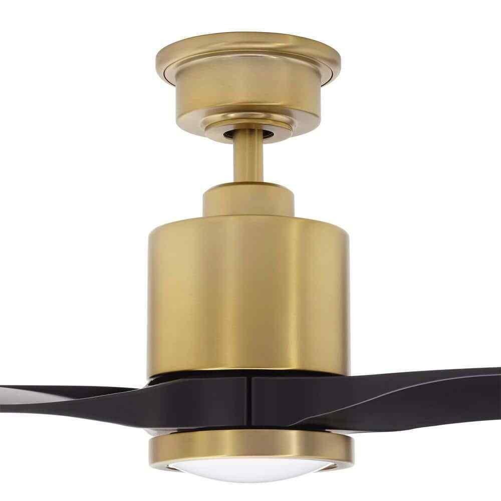 Home Decorators Triplex 60 in. LED Brushed Bronze Ceiling Fan w/ Light YG749-BRB