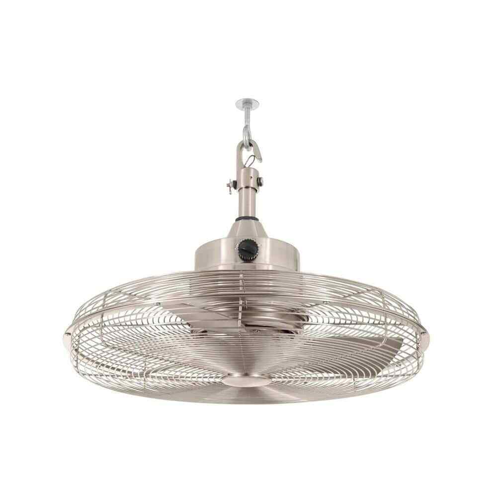 Home Decorators Collection Calthorpe 20 in. Portable Brushed Nickel Ceiling Fan