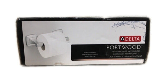 Delta Portwood Pivot Arm Toilet Paper Holder in Chrome PWD50-PC