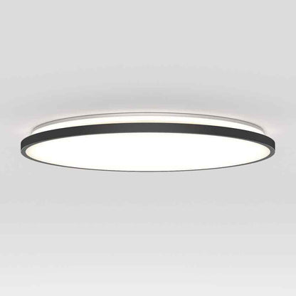 Artika Europa Modern Black LED CCT 3 Flush Mount Ceiling Light Fixture