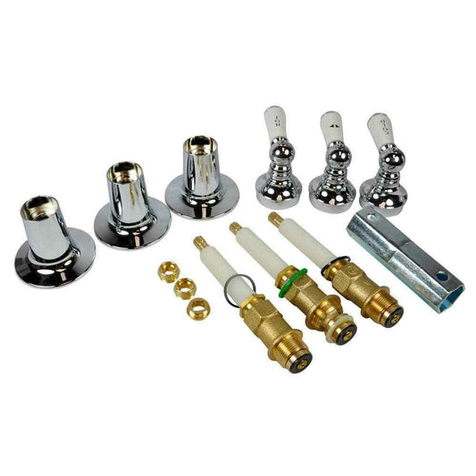 DANCO 3-Handle Tub/Shower Trim Kit for Price Pfister in Chrome 39695