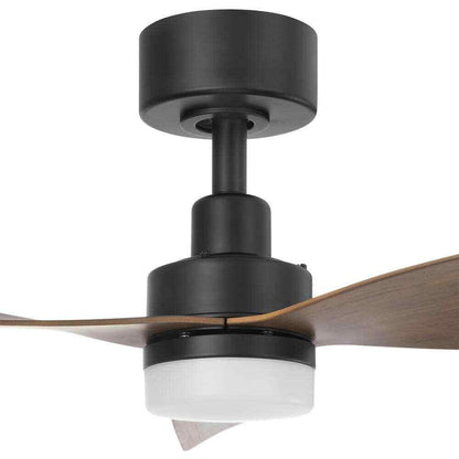 Hampton Bay Marlston 36 in. CCT LED Indoor/Outdoor Ceiling Fan Matte Black