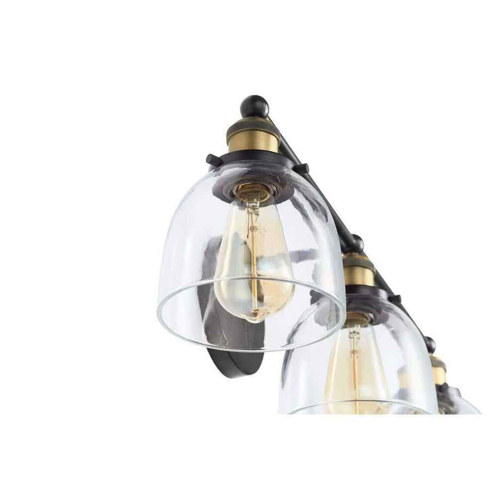 Home Decorators Collection Evelyn 3-Light Artisan Bronze Vanity Light HB2586-313