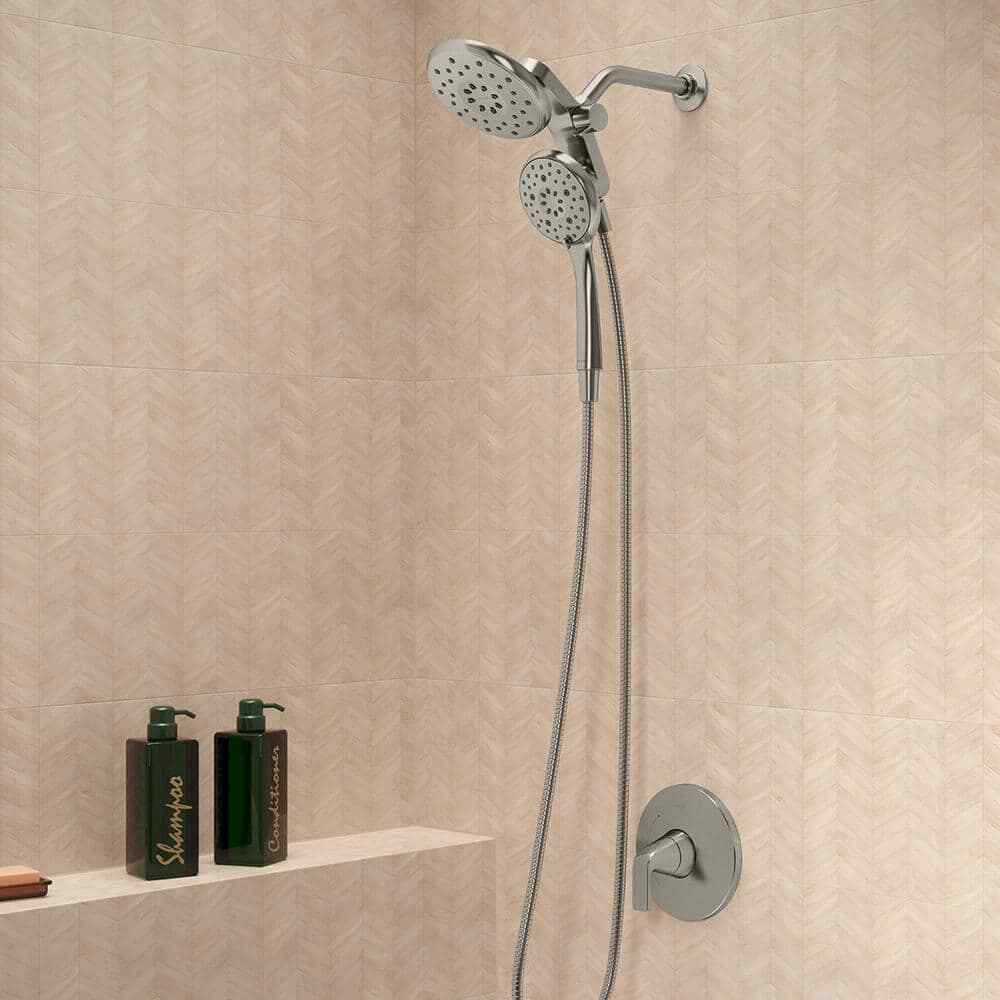 KOHLER Claro 1-Spray Dual Wall Mount Fixed and Handheld Shower Head 1.75 GPM