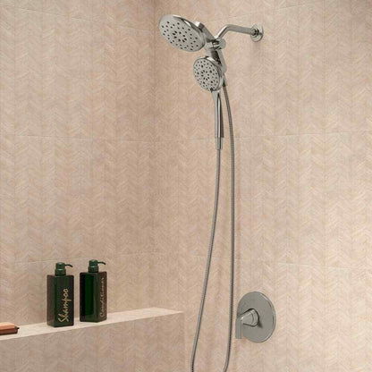 KOHLER Claro 1-Spray Dual Wall Mount Fixed and Handheld Shower Head 1.75 GPM