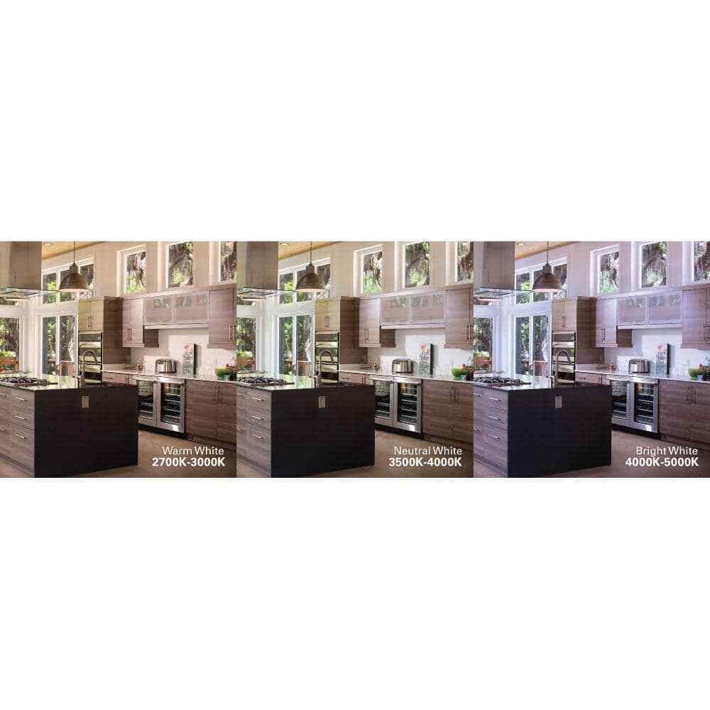 Halo RL 4 in. White Bluetooth Smart LED Recessed Ceiling Light Trim 6-Pack