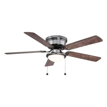 Hugger 52 in. LED Gunmetal Ceiling Fan AL383LED-GM