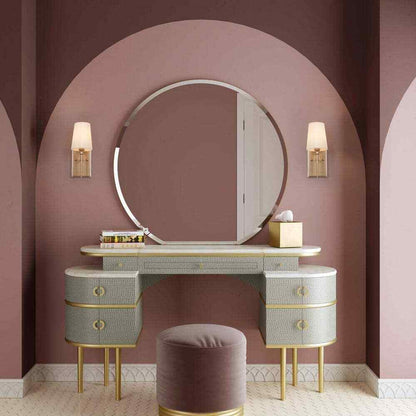 LNC Modern Classic 1-Light Gold Wall Sconce Powder Room Bathroom Vanity Light