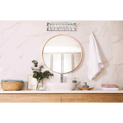 Home Decorators Collection Westchester 24 in. 4-Light Chrome Vanity Light