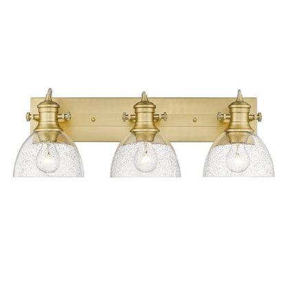 Golden Lighting Hines 23.13 in. Brushed Champagne Bronze Bath Vanity Light