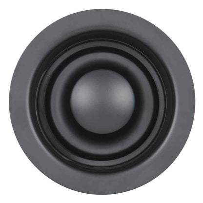 Glacier Bay Garbage Disposal Rim+Stopper, Stainless steel w/ matte black finish