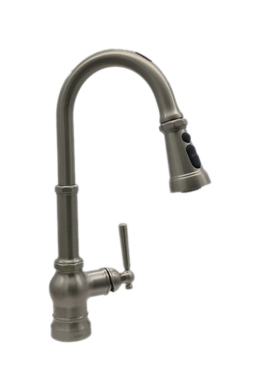 MOEN Paterson 1-Handle Smart Touchless Pull Down Sprayer Kitchen Faucet Stainles
