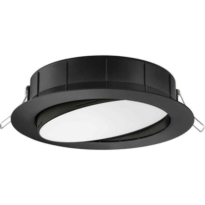 Lithonia Lighting 6 in. Recessed Integrated LED Gimbal Kit Matte Black