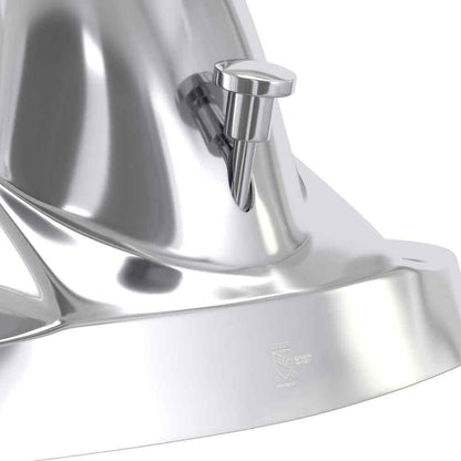 Glacier Bay Aragon 4 in. Centerset Low-Arc Bathroom Faucet in Chrome